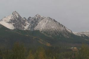 Kamera: Wysokie Tatry Tatranská Lomnica, 904 m n.p.m. Tatrzańska Łomnica Wysokie Tatry Tatranská Lomnica, 904 m n.p.m.