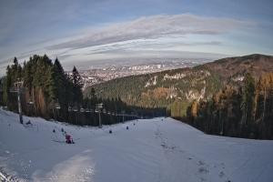 Kamera: Myślenice SN Widok z górnej stacji Myślenice Myślenice SN Widok z górnej stacji