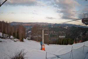 Wisła Soszów WISŁA SOSZÓW - widok na trasę nr 1