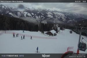 Kamera: Val di Fiemme - Cavalese - Predazzo - Obereggen SkiAreaAlpeLusia - Castelir Slope Val di Fiemme Val di Fiemme - Cavalese - Predazzo - Obereggen SkiAreaAlpeLusia - Castelir Slope