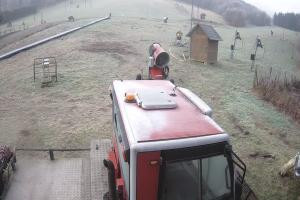 Siepraw Siepraw Ski Widok z kamery na stok w Sieprawiu