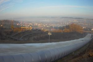 Kurzętnik Kurza Góra Kurza Góra widok na stok