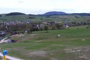 Tylicz Master Ski Widok na kolej krzesełkową