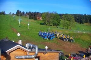 Kamera: Zieleniec Zieleniec SKI Arena - Widok z dolnej stacji Zieleniec Zieleniec Zieleniec SKI Arena - Widok z dolnej stacji