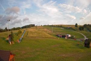 Tylicz Master Ski Widok na dolne partie ośrodka