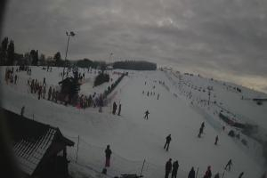 Tylicz Master Ski Widok na dolne partie ośrodka