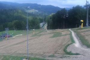 Wisła Nowa Osada Widok na stok