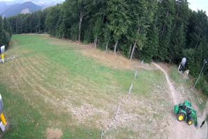 Kasina Wielka Kasina ski Górna stacja kolejki krzesełkowej