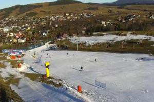 Kamera: Master Ski Widok na kolej krzesełkową Tylicz Master Ski Widok na kolej krzesełkową