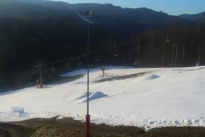 Wisła Nowa Osada Widok na stok