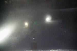 Wisła Cieńków Widok na stok