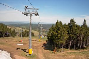 Zieleniec Zieleniec Zieleniec SKI Arena - Widok z górnej stacji