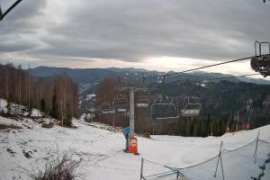 Wisła Soszów WISŁA SOSZÓW - widok na trasę nr 1