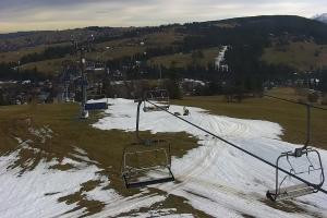 Kamera: Witów Ski Widok z dołu Zakopane Witów Ski Widok z dołu