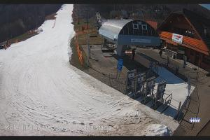 Bielsko Biała Dębowiec Widok z dolnej stacji