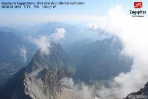 Kamera: Ga-Pa Zugspitze ost Garmisch-Partenkirchen Ga-Pa Zugspitze ost