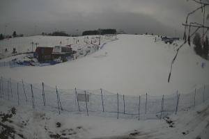 Kamera: Master Ski Widok naa dolną stację krzesełka Tylicz Master Ski Widok naa dolną stację krzesełka