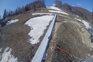 Brenna Ski Dolina Brenna Kamera 1 widok z dolnej stacji