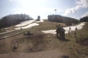 Siepraw Siepraw Ski Widok z kamery na stok w Sieprawiu