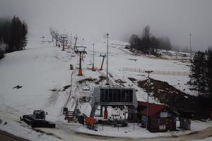 Krynica Słotwiny Widok na stok