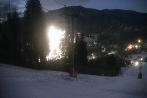 Kamera: Cieńków Widok na stok Wisła Cieńków Widok na stok