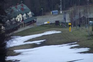 Laskowa-Kamionna Laskowa Ski Widok na stok