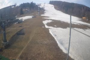 Ustrzyki Dolne Gromadzyń Widok z dołu