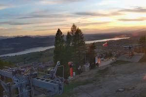 Czorsztyn Kluszkowce Czorsztyn Ski Widok z górnej stacji