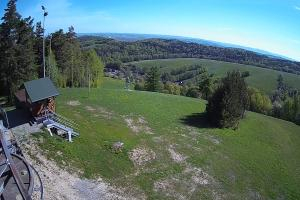 Kiczera KiczeraSki Widok na stok