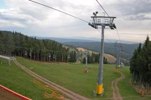 Zieleniec Zieleniec Zieleniec SKI Arena - Widok z górnej stacji