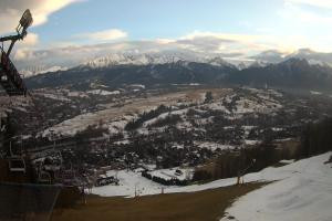 Kamera: Harenda Widok na stok z góry Zakopane Harenda Widok na stok z góry