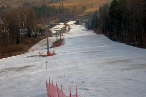 Ustrzyki Dolne Laworta ski Laworta ski - górna stacja