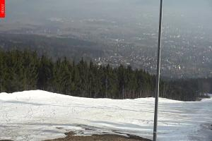 Ještěd Ski areál Ještěd Kamera Ještěd 600 m n.m.