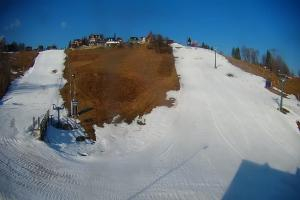 Bukowina Tatrzańska Turnia Widok na stok