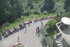 Kamera: Szyndzielnia Widok z wieży widokowej Bielsko Biała Szyndzielnia Widok z wieży widokowej