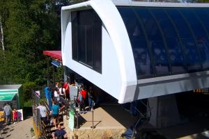Szczawnica Palenica Widok na stok