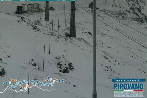 Kamera: Passo Stelvio Widok na Górną stację Trincerone Przełecz Stelvio Passo Stelvio Widok na Górną stację Trincerone