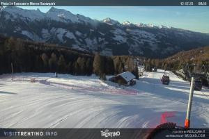 Kamera: Val di Fiemme - Cavalese - Predazzo - Obereggen SkiAreaAlpeLusia - Castelir Slope Val di Fiemme Val di Fiemme - Cavalese - Predazzo - Obereggen SkiAreaAlpeLusia - Castelir Slope