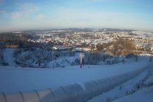 Kurzętnik Kurza Góra Kurza Góra widok na stok