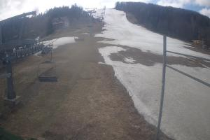 Ustrzyki Dolne Gromadzyń Widok z dołu