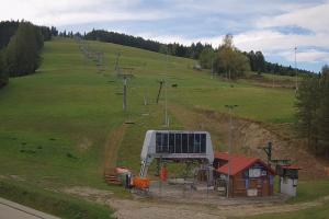 Kamera: Słotwiny Widok na stok Krynica Słotwiny Widok na stok