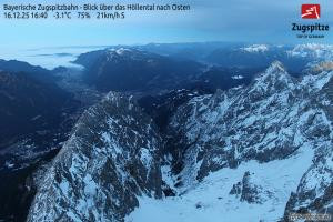 Kamera: Ga-Pa Zugspitze ost Garmisch-Partenkirchen Ga-Pa Zugspitze ost