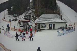 Myślenice Myślenice SN Widok z dolnej stacji