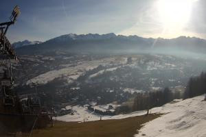 Zakopane Harenda Widok na stok z góry