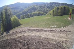 Brenna Ski Dolina Brenna Kamera 2 Widok na trasę narciarska
