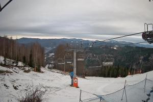 Wisła Soszów WISŁA SOSZÓW - widok na trasę nr 1