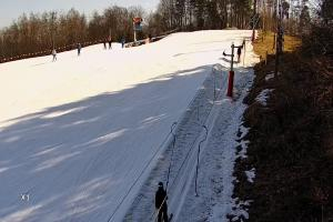 Stężyca Wieżyca Widok na stok