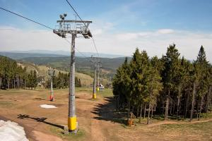 Zieleniec Zieleniec Zieleniec SKI Arena - Widok z górnej stacji
