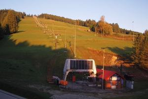 Kamera: Słotwiny Widok na stok Krynica Słotwiny Widok na stok