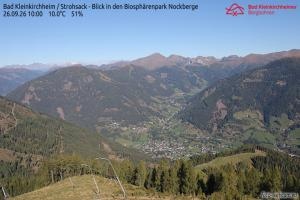 Bad Kleinkirchheim Bad Kleinkirchheim Strohsack widok na Biospharenpark Nockberge